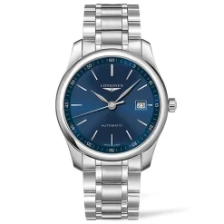 Longines Master Collection Steel and Navy-Blue Men's Watch