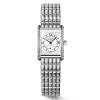 Longines MiniDolcevita 2023 29x21.5mm Silver "flinqu&eacute;" Cosmo Circle Dial Diamond Case Watch