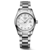 Longines Performance Conquest Classic 30mm Mother of Pearl Steel Watch
