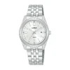 Lorus Quartz Ladies 30mm Silver Dial Steel Bracelet Watch
