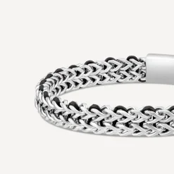 Men's Steel Chevron 8.5' Bracelet