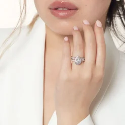 Northern Star 0.50ct Diamond 18ct White Gold Anniversary Ring