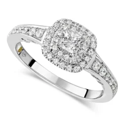 Northern Star 0.65ct Princess Diamond 18ct White Gold Ring