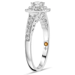 Northern Star 0.65ct Princess Diamond 18ct White Gold Ring