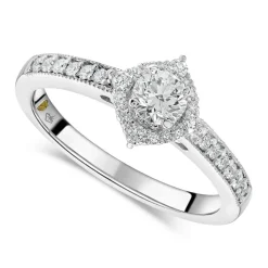 Northern Star Signature 0.50ct Diamond 18ct White Gold Ring