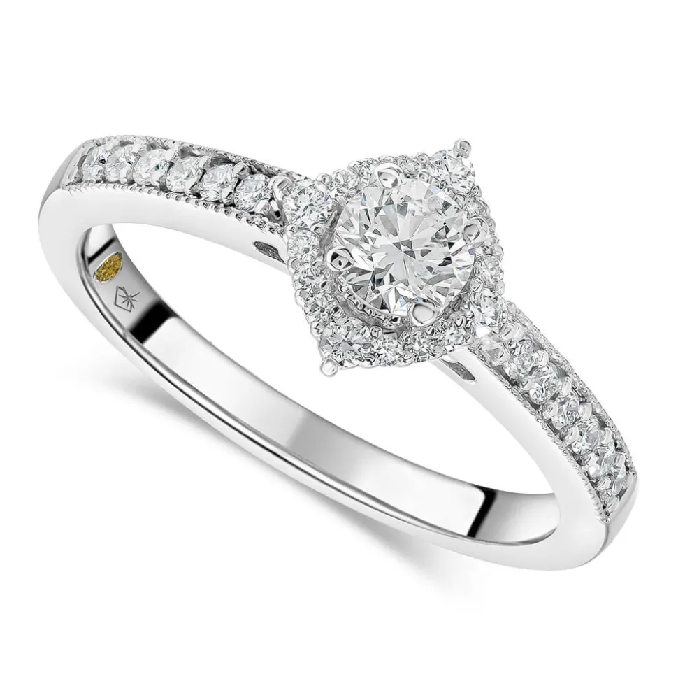 Northern Star Signature 0.50ct Diamond 18ct White Gold Ring