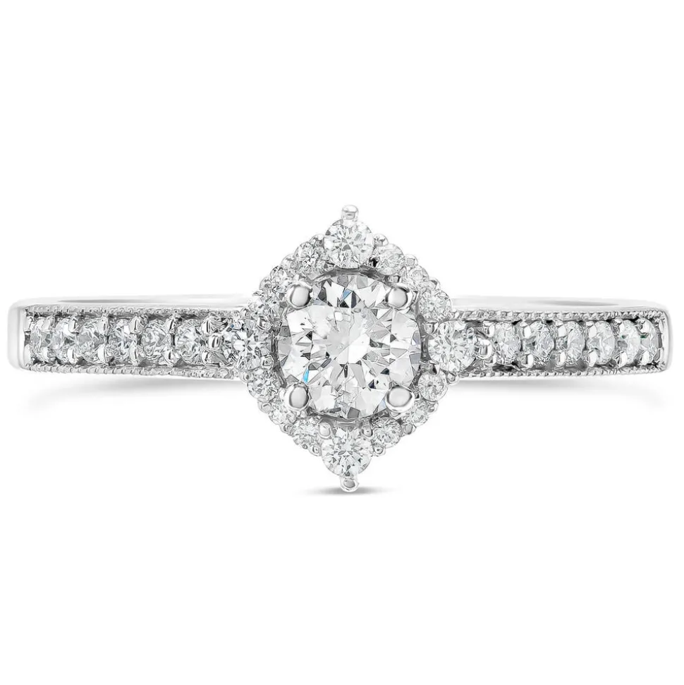Northern Star Signature 0.50ct Diamond 18ct White Gold Ring