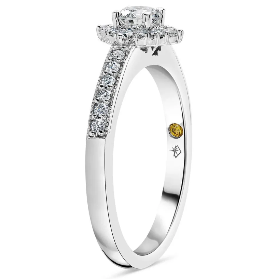 Northern Star Signature 0.50ct Diamond 18ct White Gold Ring