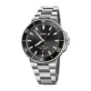 Oris Aquis Date 43.5mm Black Dial Stainless Steel Bracelet Watch