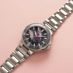Oris Aquis Date Upcycle 41.5mm Multi Colour Dial Stainless Steel Bracelet Watch