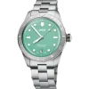 Oris Divers Sixty-Five &lsquo;Cotton Candy&rsquo; 38mm Green Dial Steel Bracelet Watch