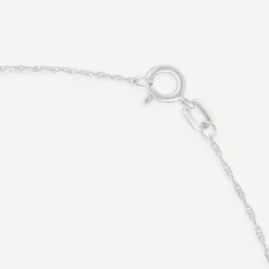Platinum 0.50 Carat Square Cluster Halo Pendant