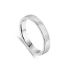 Platinum 2mm Flat Court Wedding Ring