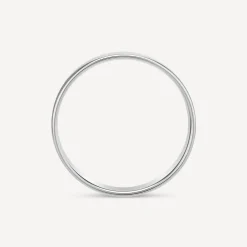 Platinum 2mm Flat Court Wedding Ring