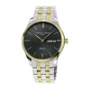 Pre-Owned Frederique Constant Classics 40mm Black Dial Two Tone Steel Bracelet Watch