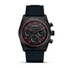 Pre-Owned TUDOR Fastrider Black Shield 42mm Red Details Dial Rubber Strap Watch