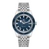 Rado Captain Cook 42MM Blue Dial With Blue Bezel Steel Case Bracelet Watch