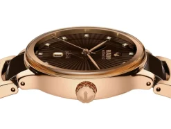 Rado Centrix Automatic Diamonds 30.5mm Brown Diamond Dot Dial Bracelet Watch