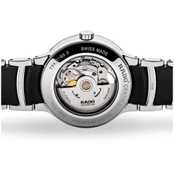 Rado Centrix Automatic Skeleton Men's Black Ceramic and Stainless Steel Watch