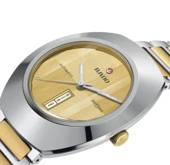 Rado DiaStar Original Automatic 38mm Yellow Gold Dial Two-Toned Steel Bracelet Watch