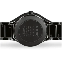 Rado True Automatic Diamond Dot Dial Black Ceramic Bracelet