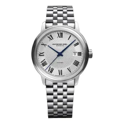 Raymond Weil Maestro Automatic 39mm Silver Dial Stainless Steel Watch