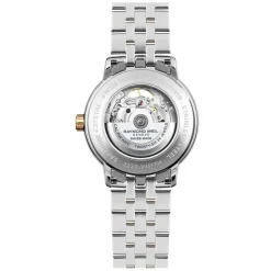 Raymond Weil Maestro 40mm Automatic Black Dial Rose Gold PVD Case Bracelet Watch