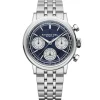 Raymond Weil Millesime Automatic Chronograph 39.5mm Midnight Blue Dial Steel Bracelet Watch