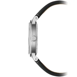 Raymond Weil Millesime 39.5mm Anthracite Dial Leather Strap Watch
