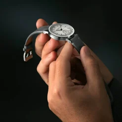 Raymond Weil Millesime 39.5mm Silver Dial Leather Strap Watch