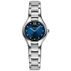 Raymond Weil Noemia 24mm Blue Dial Diamond Dot Steel Case Watch