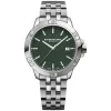 Raymond Weil Tango 41mm Green Dial Steel Bracelet Watch