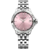 Raymond Weil Tango 30mm Pink Dial Steel Case Bracelet Watch