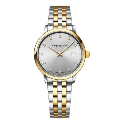 Raymond Weil Toccata Diamond Set Two Tone Bracelet 29mm Ladies Watch