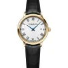 Raymond Weil Toccata 29mm White Roman Numerals Dial Yellow Gold PVD Case Watch