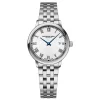 Raymond Weil Toccata 29mm White Roman Numerals Dial Steel Bracelet Watch