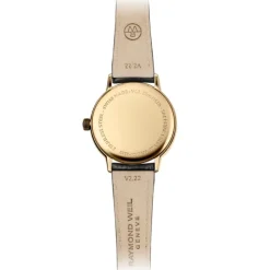 Raymond Weil Toccata 29mm White Roman Numerals Dial Yellow Gold PVD Case Watch
