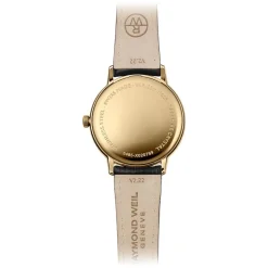 Raymond Weil Toccata 39mm White Roman Numerals Dial Yellow Gold PVD Case Watch