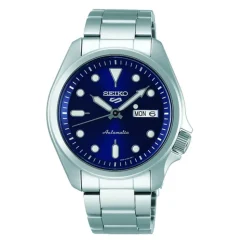 Seiko 5 Sports 40mm Blue Dial Bracelet Watch