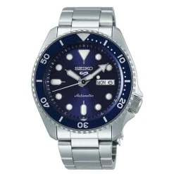 Seiko 5 Sports 42.5mm Blue Dial Bracelet Watch
