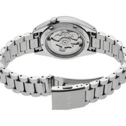 Seiko 5 Sports SNXS ‘Deep black wash’ Classic Sports 37.4mm Black Dial Steel Bracelet Watch