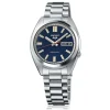 Seiko 5 Sports SNXS ReInterpretation 37mm Blue Dial Steel Bracelet Watch
