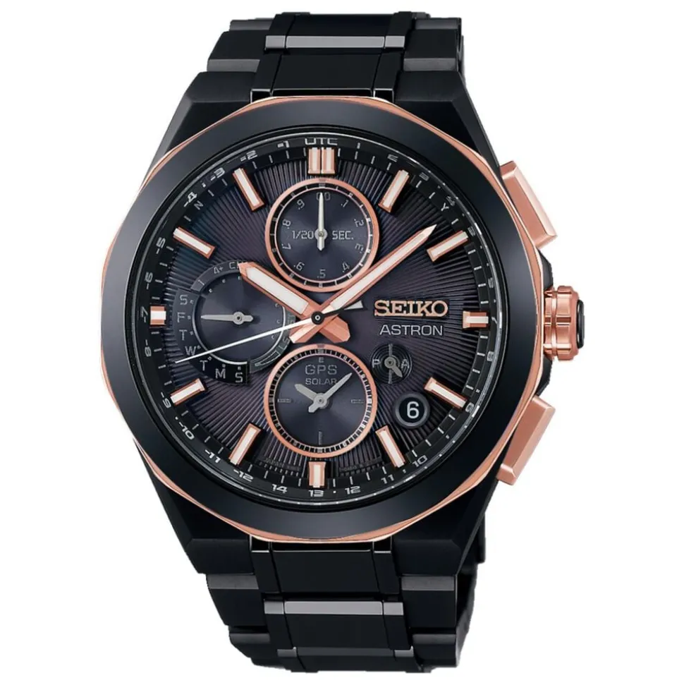 Seiko Astron GPS Solar 5X Dual-time Chronograph ‘100th Anniversary of Seiko’ Limited Edition Watch