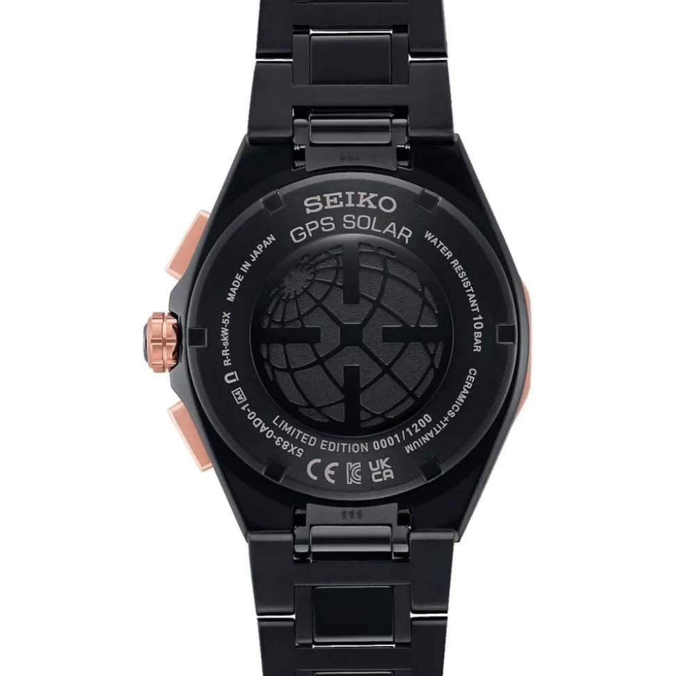 Seiko Astron GPS Solar 5X Dual-time Chronograph ‘100th Anniversary of Seiko’ Limited Edition Watch