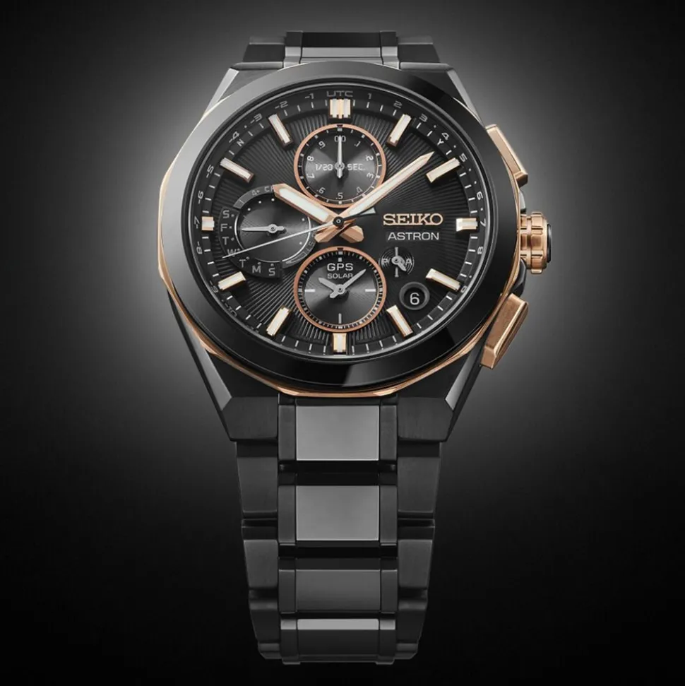 Seiko Astron GPS Solar 5X Dual-time Chronograph ‘100th Anniversary of Seiko’ Limited Edition Watch