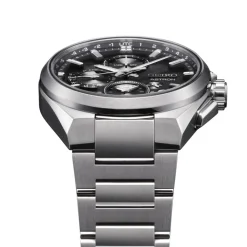 Seiko Astron GPS Solar 5X Dual-Time Chronograph Celestial Grey Dial Titanium Bracelet Watch