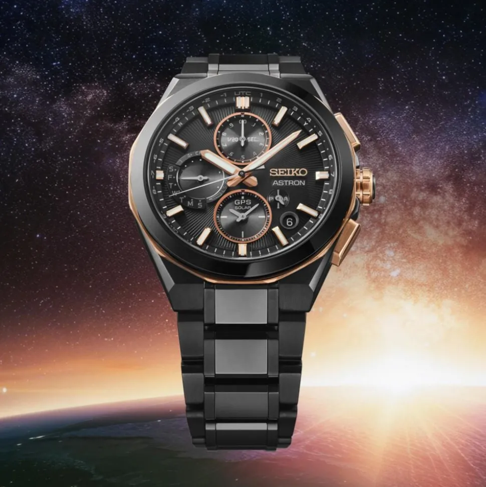 Seiko Astron GPS Solar 5X Dual-time Chronograph ‘100th Anniversary of Seiko’ Limited Edition Watch