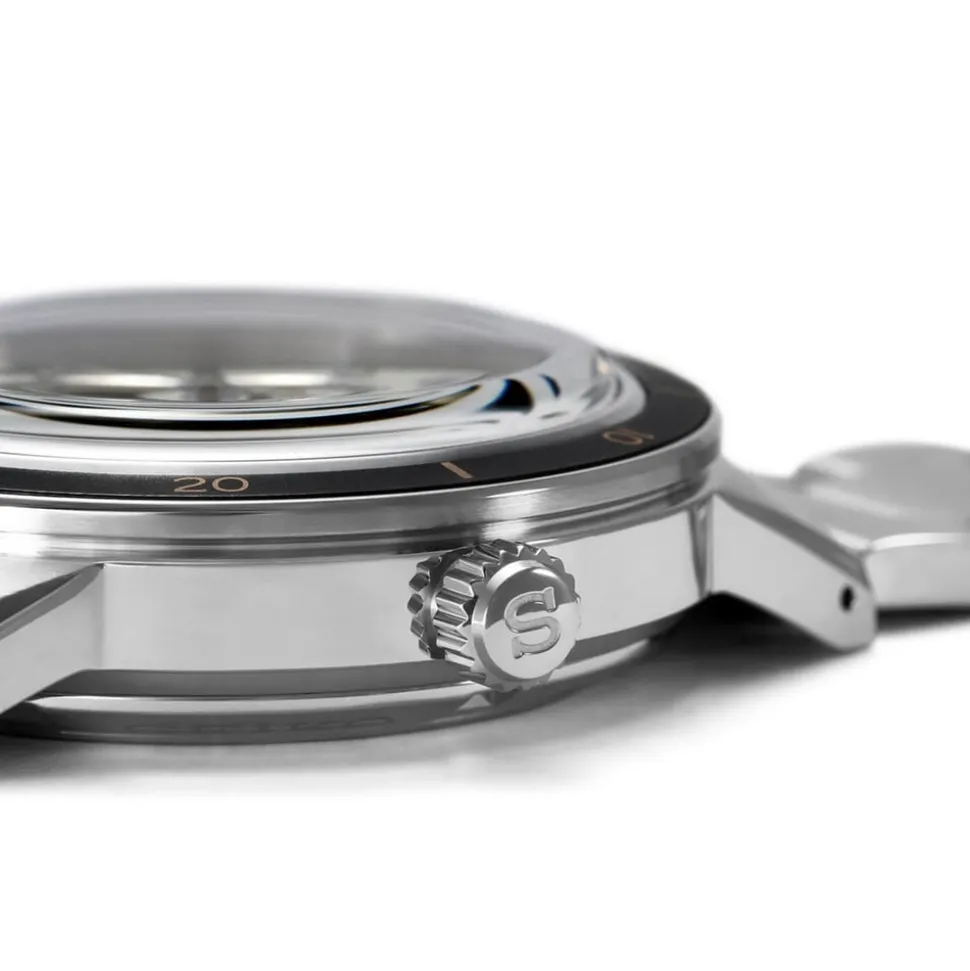 Seiko Presage Basic Line 40.7mm Black Dial Bracelet Watch
