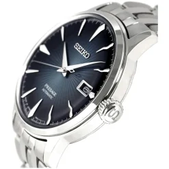 Seiko Presage Basic Line Collection 40.5mm Blue Dial Steel Mens Watch