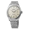 Seiko Presage Classic Series 'Shiro-iro' 40mm White Dial Steel Bracelet Watch